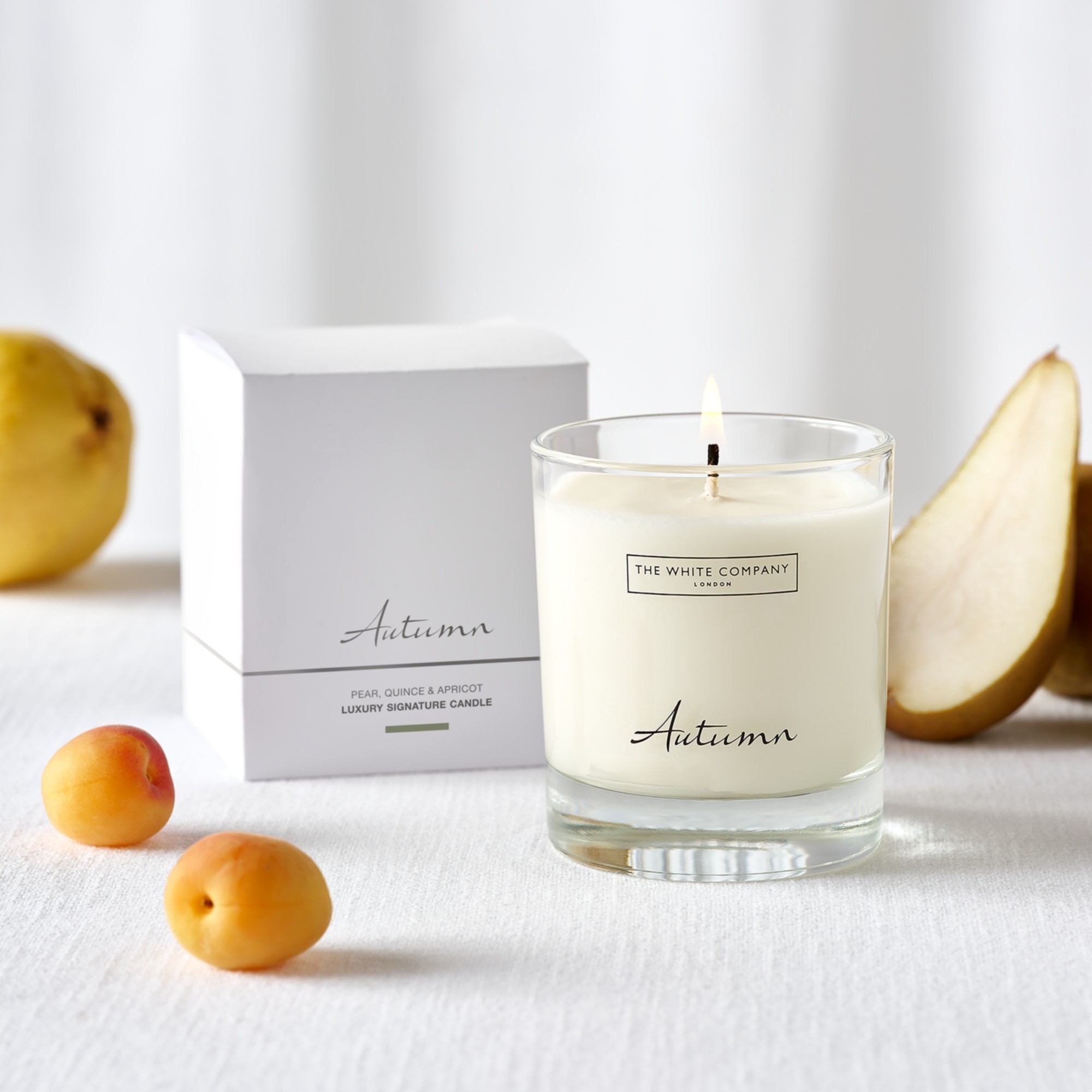 The White Company Autumn Luxury Signature Candle