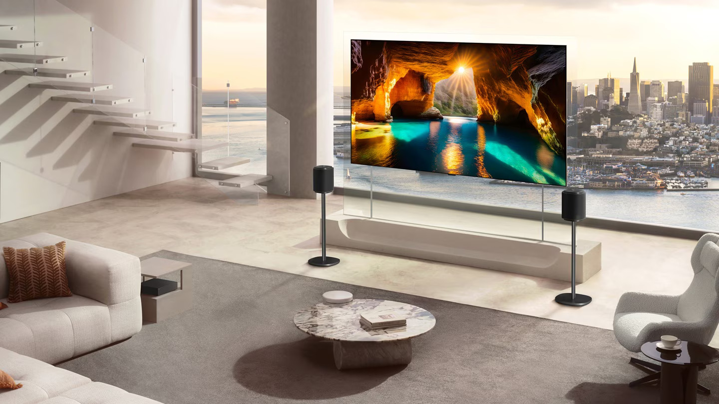 LG W6 Wallpaper TV