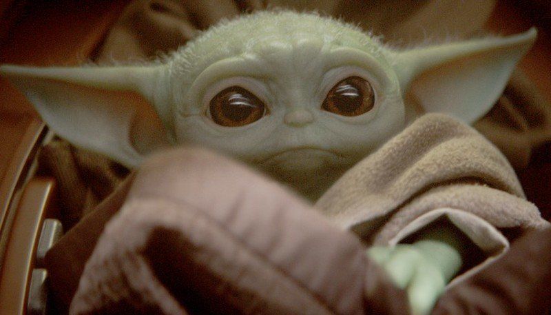 Baby Yoda Face
