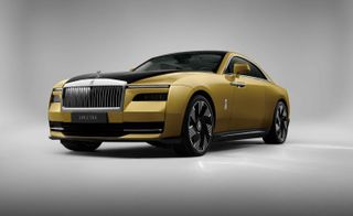 Rolls-Royce Spectre electric car from the front