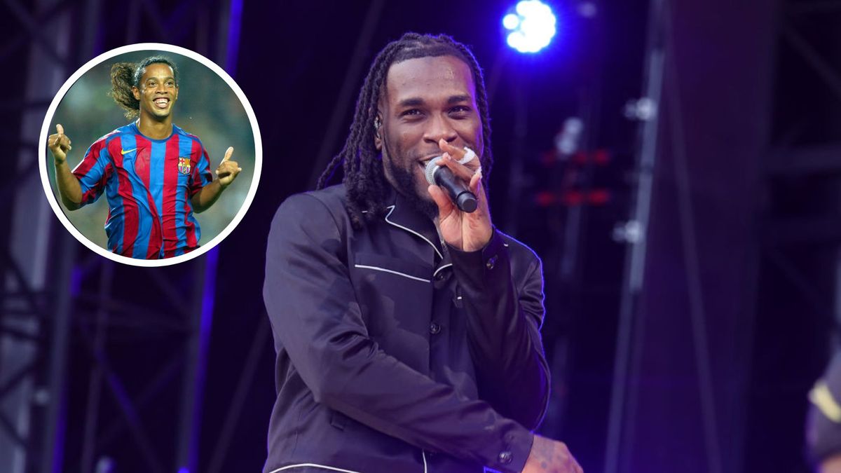 'Ronaldinho came straight up to me and I was in shock': Grammy Award-winning artist Burna Boy reveals favourite football memories