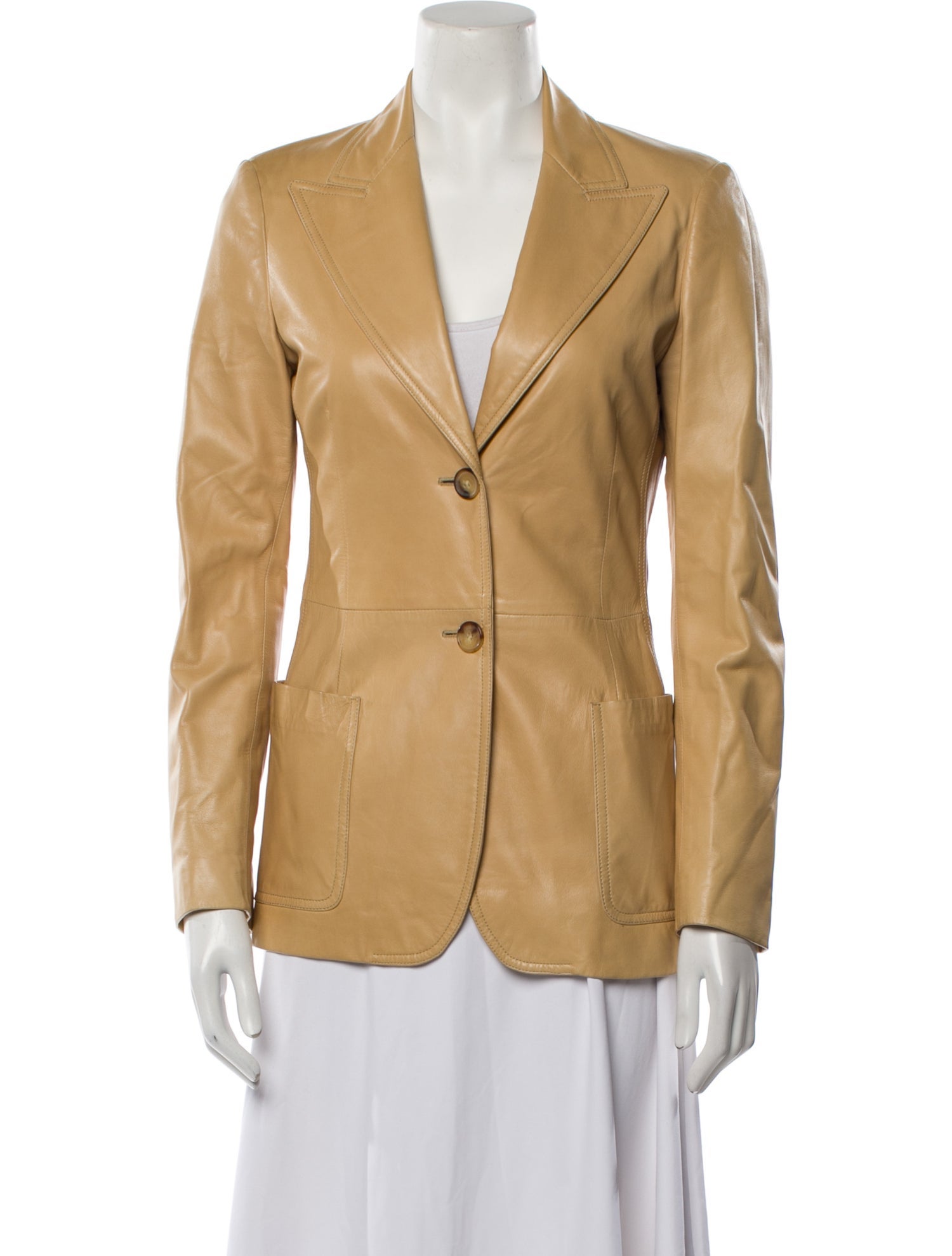 Leather Blazer