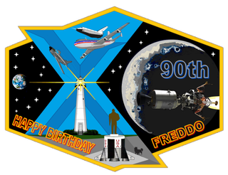 Fred Haise 90th Birthday Celebration patch.