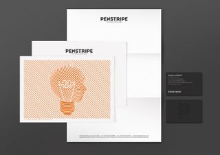 Taxi Studio's Penstripe rebrand is based around visual metaphors for creativity