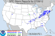severe weather 2012