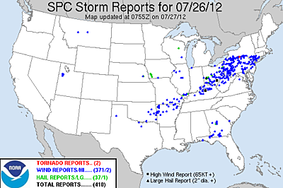 severe weather 2012