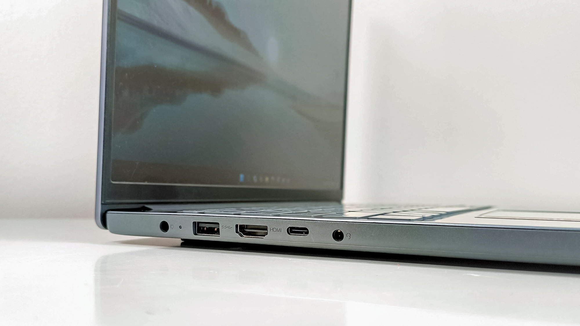 Lenovo IdeaPad Slim 3x review unit on a desk