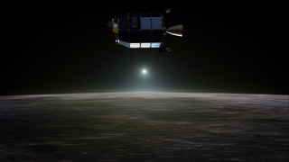 NASA's Lunar Atmosphere and Dust Environment Explorer (LADEE) spacecraft
