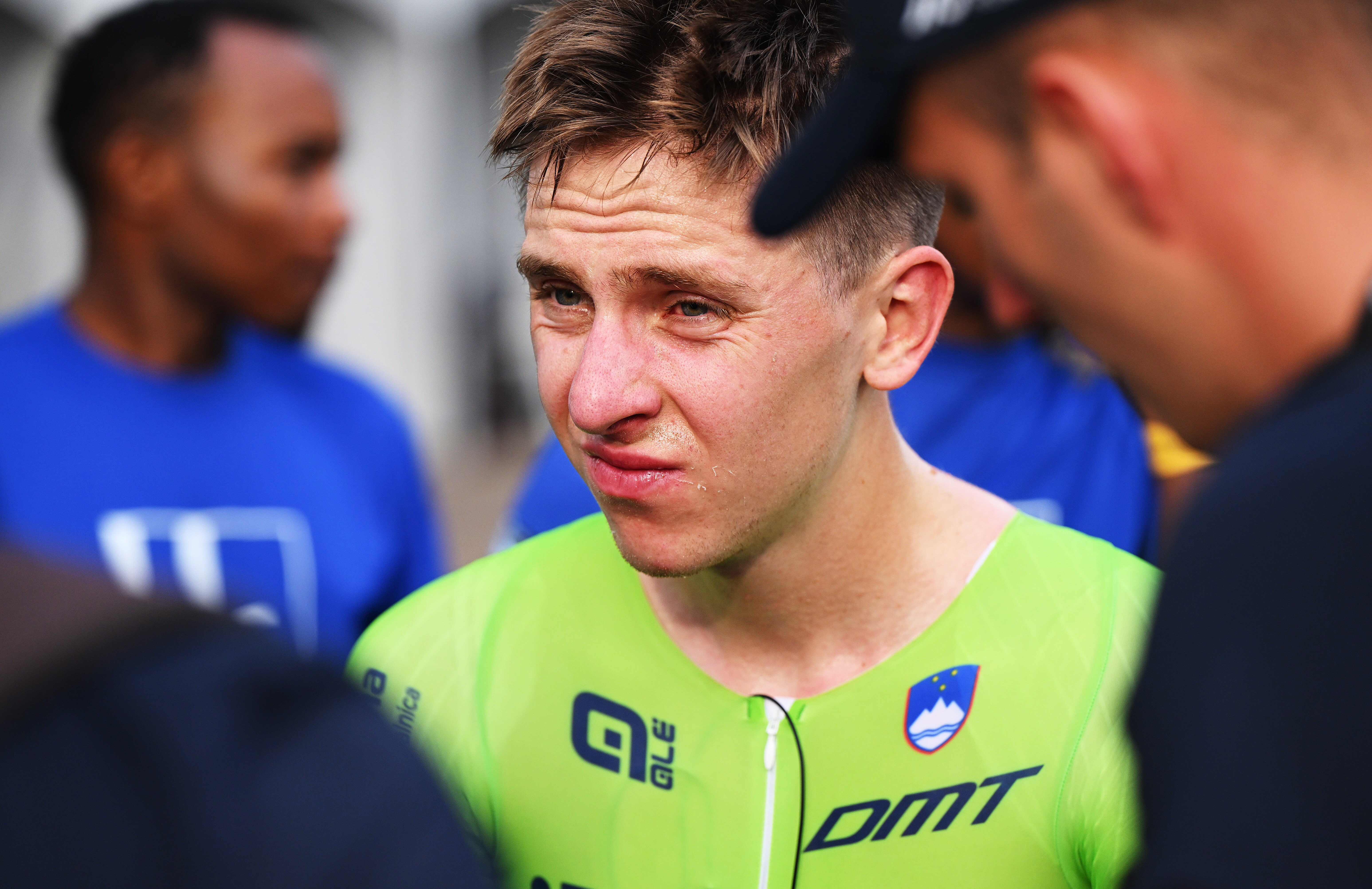 Tadej Pogacar misses out in men&#039;s elite time trial