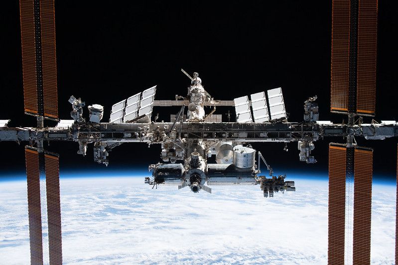 International Space Station shines in gorgeous fly-around photos by Crew Dragon astronauts