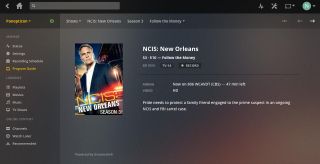 Plex's show pages offer more info than EyeTV's.