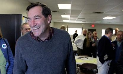 Democrat Joe Donnelly has to be feeling good: He beat Republican Richard Mourdock, who was once a heavy favorite in Indiana's Senate race.