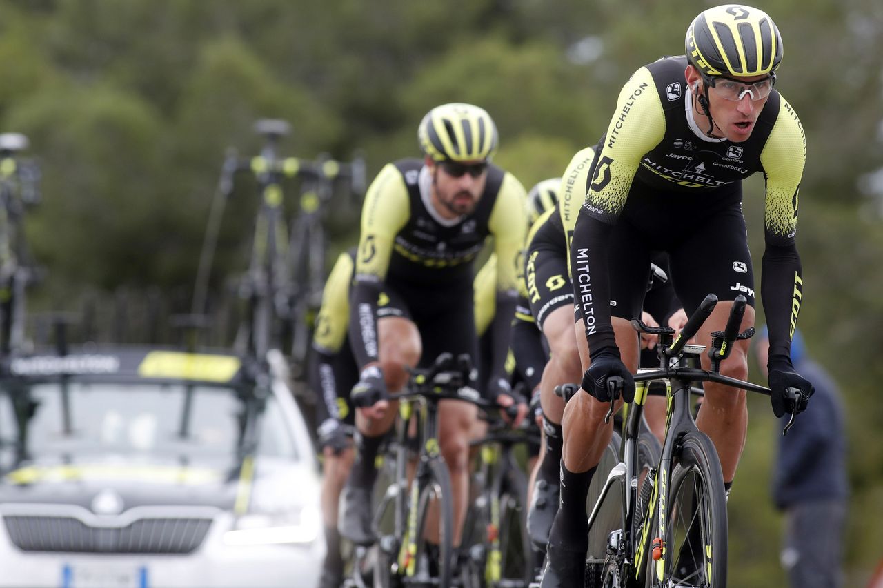 Mitchelton-Scott in the TTT
