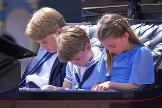 Prince George, Princess Charlotte and Prince Louis