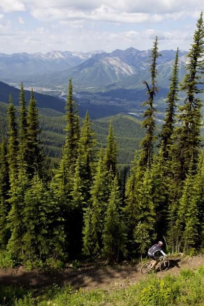 Beautiful vistas in stage 2 of the Trans Rockies