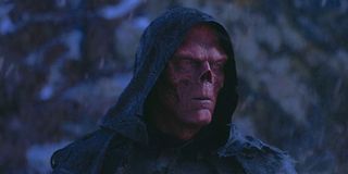 Red Skull wears a black cloak in Avengers: Infinity War
