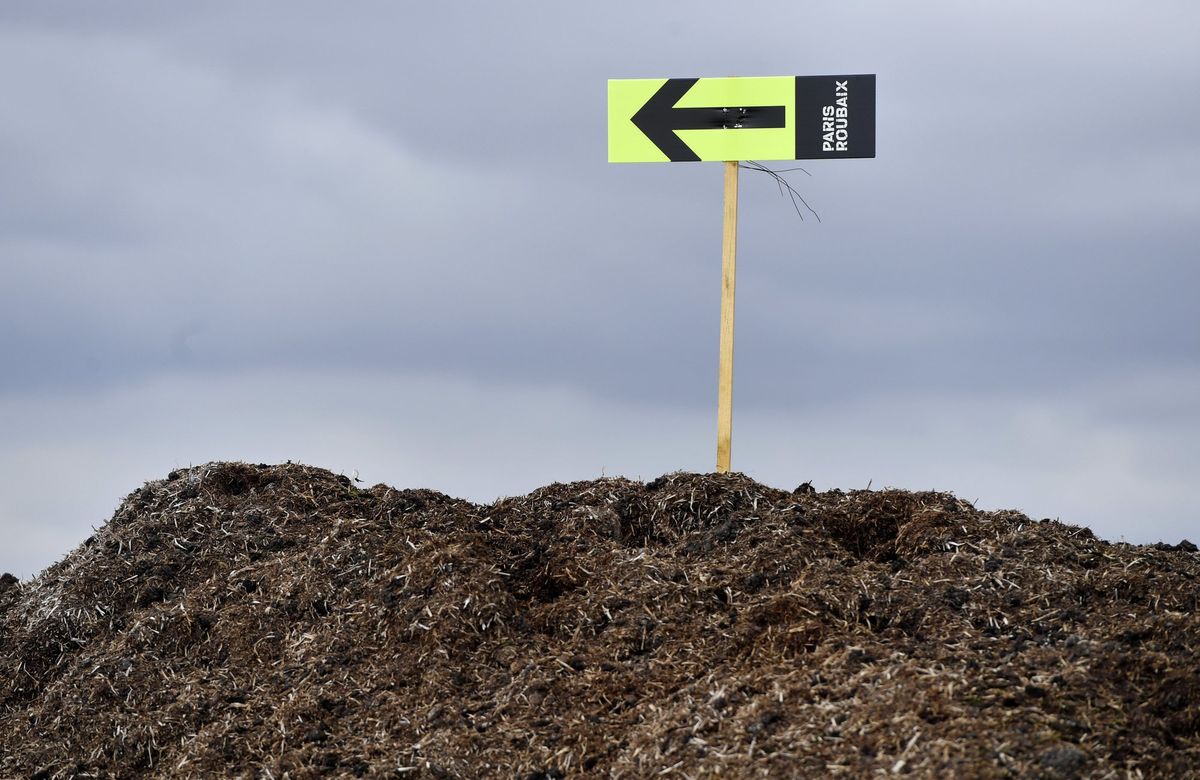 Expect the mud to be piled up on the sides on Sunday