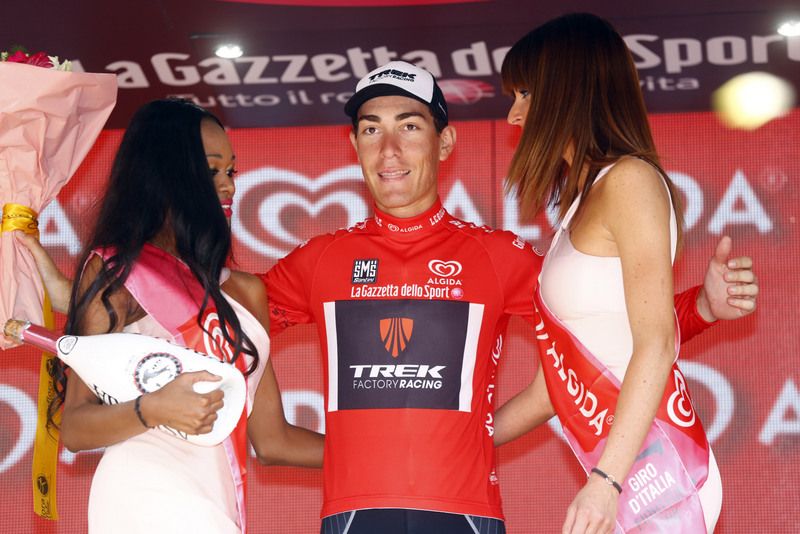 Giacomo Nizzolo (Trek) won the red points jersey