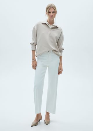 Catherin High-Rise Culotte Jeans