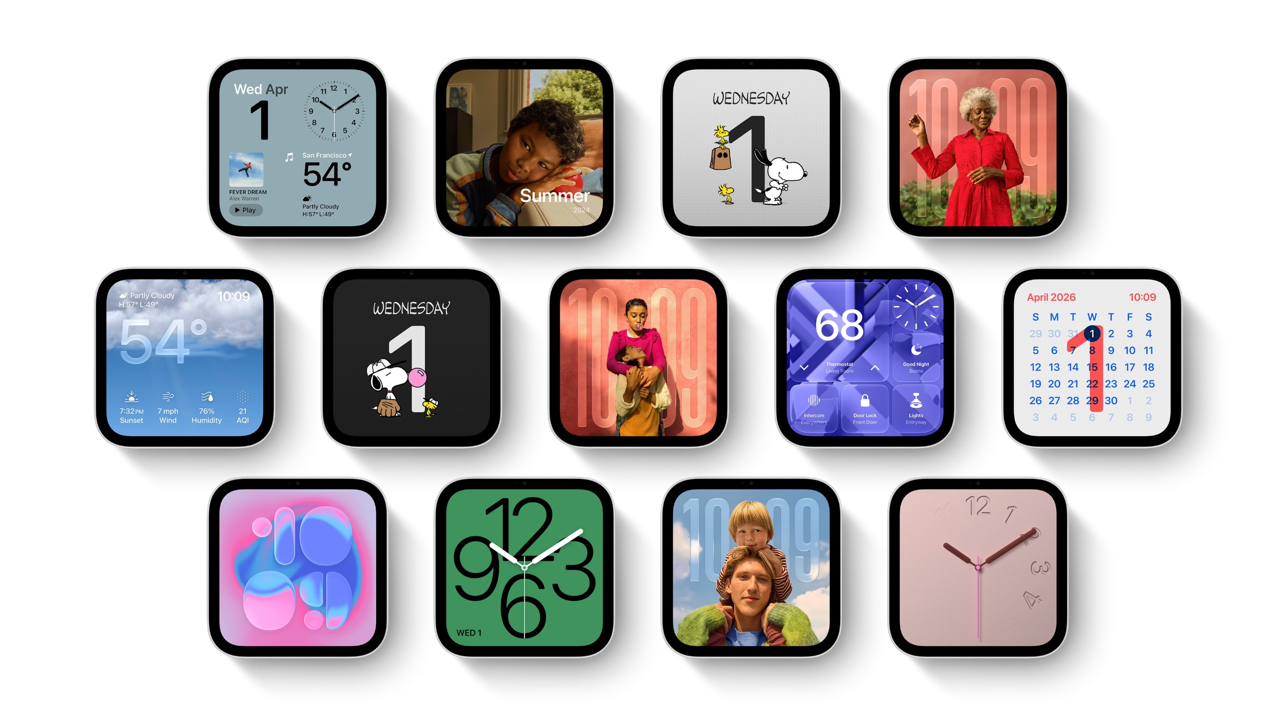 Apple HomeView screen personalisation