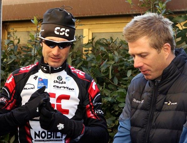Julich prepares in Tuscany during a 2006 training camp