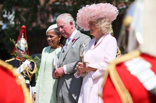 royal wedding hats camilla
