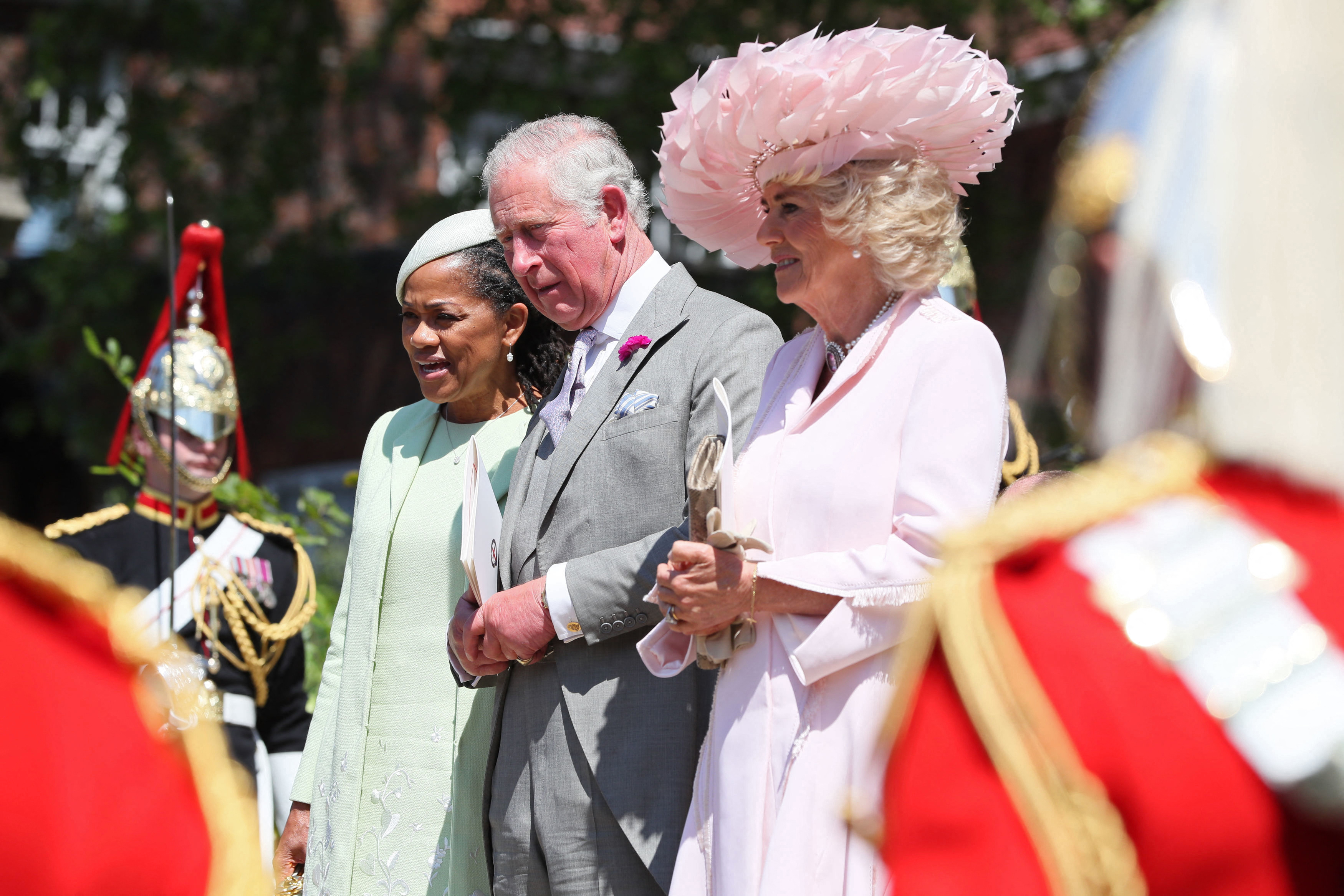 royal wedding hats camilla