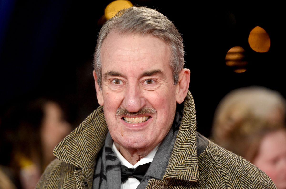 John Challis on the NTA red carpet 