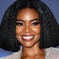 Gabrielle Union with a voluminous bob hairstyle