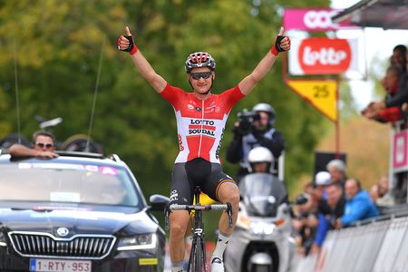 Tim Wellens (Lotto Soudal) wins the GP de Wallonie