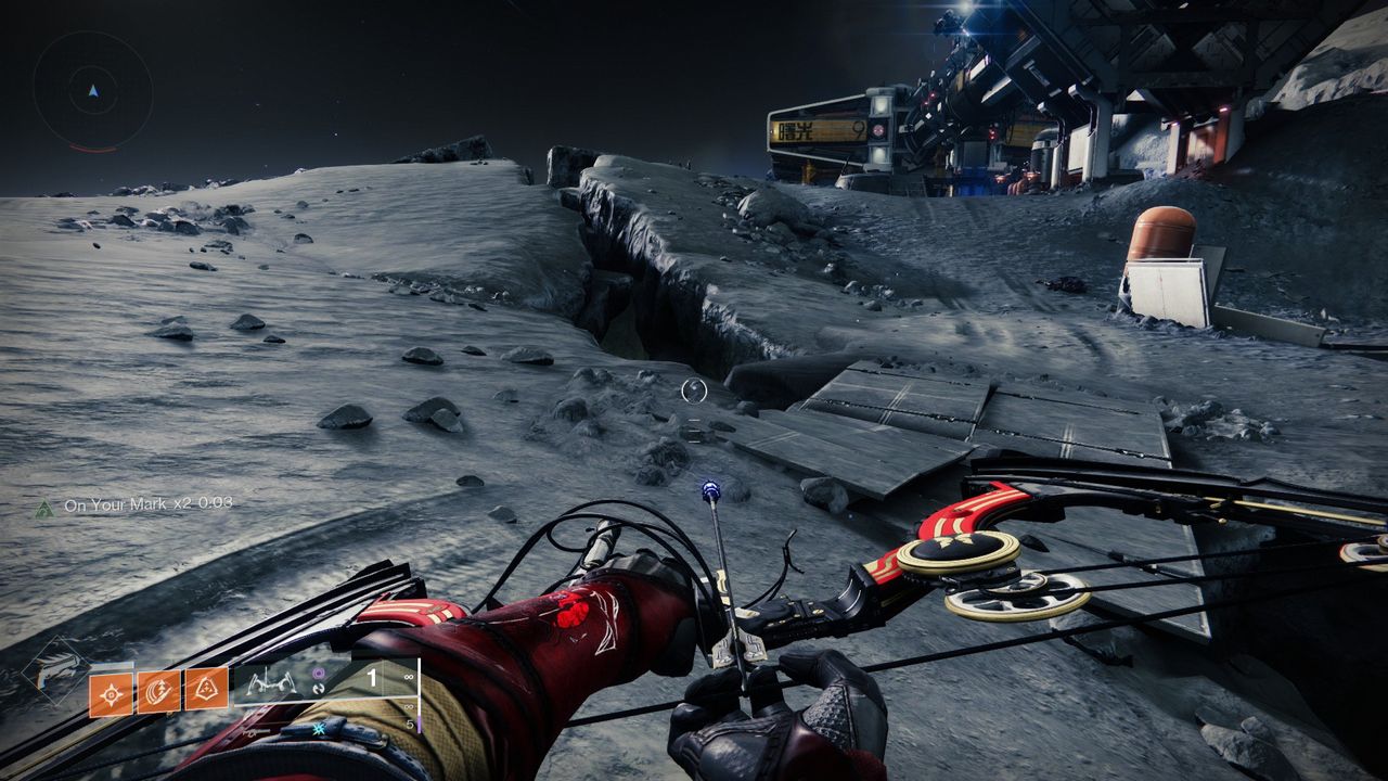 Destiny 2 Override Frequency - the crevasse in Archer's Line