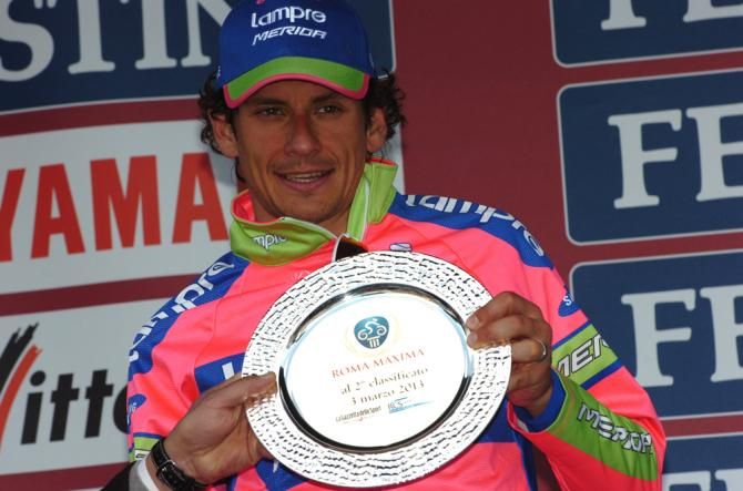Filippo Pozzato (Lampre-Merida) had to settle for second