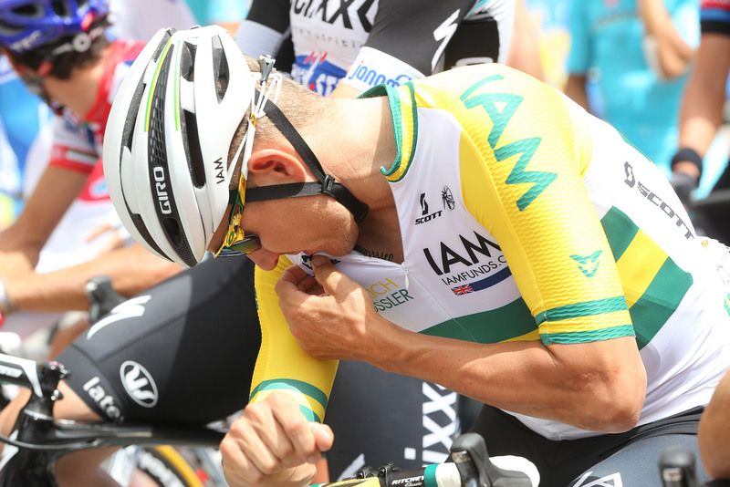 Australian champion Heinrich Haussler (IAM Cycling)
