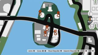 GTA Vice City hidden packages in Prawn Island map