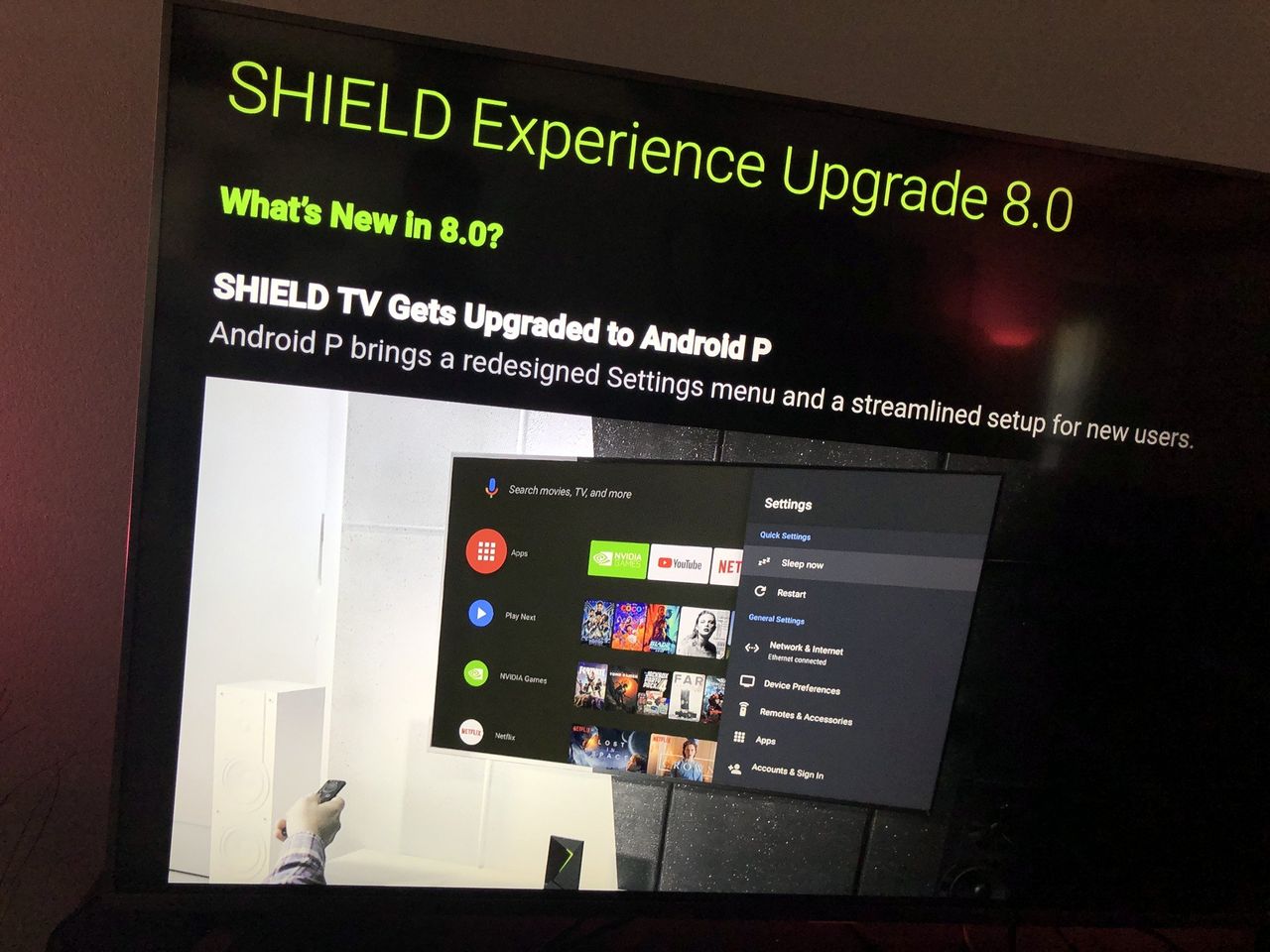 NVIDIA Shield update