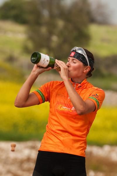 Blaza Klemencic celebrates.