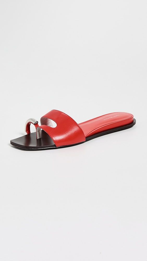 Tory Burch Pierced Slides