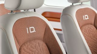 The interiors of Volkswagen ID. Buzz