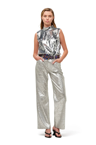 Metallics Trend 2023 | Simon Miller Fizzy Pant 