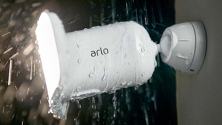 best outdoor security cameras: Arlo Pro 3 Floodlight Camera