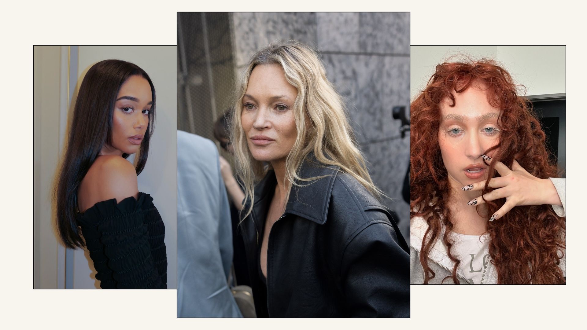 graphic of hair trends 2025