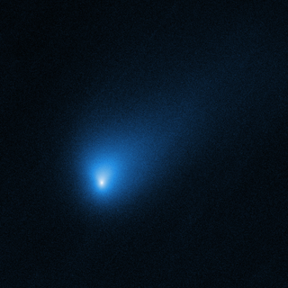 NASA's Hubble Space Telescope captured this view of the interstellar object Comet 2I/Borisov on Oct. 12, 2019.