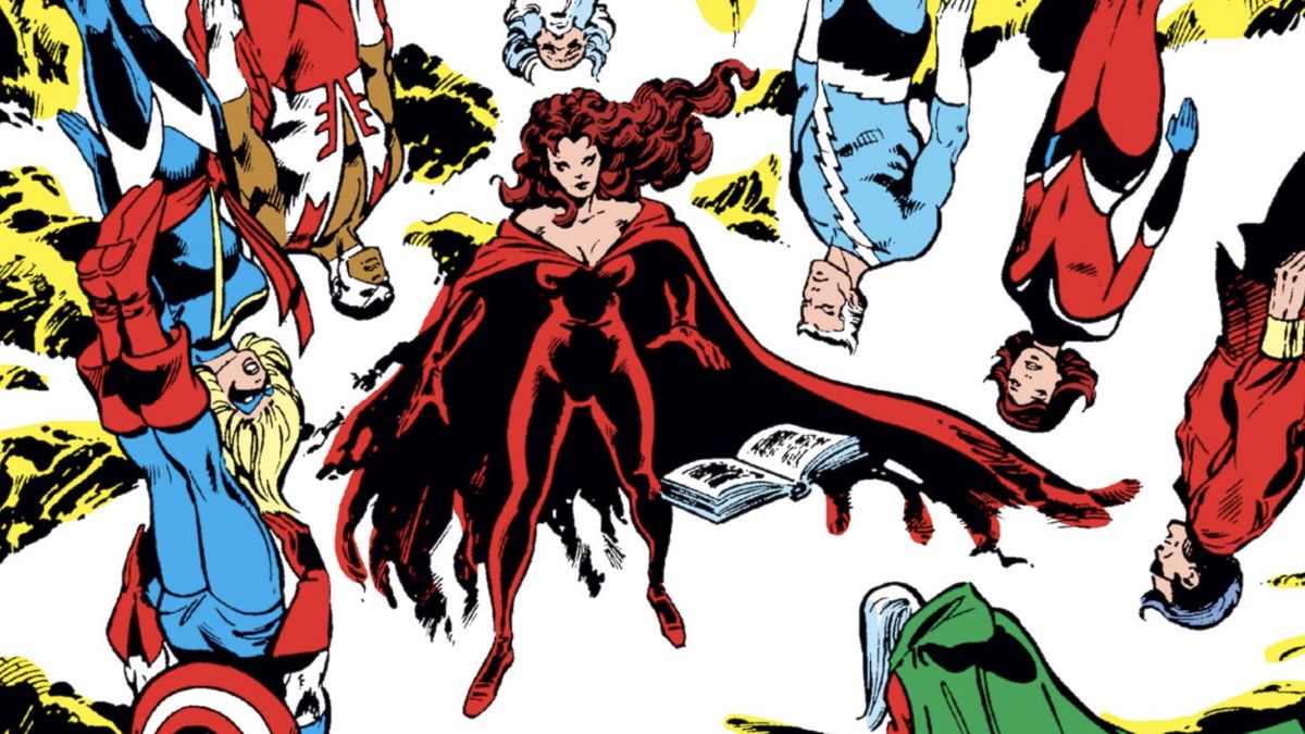 Marvel Concept Art Captures Wanda Maximoff's Powerful