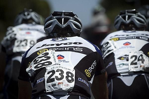 Skins all round as their riders were a dominant force in the lead group during the men's under 23 road race.