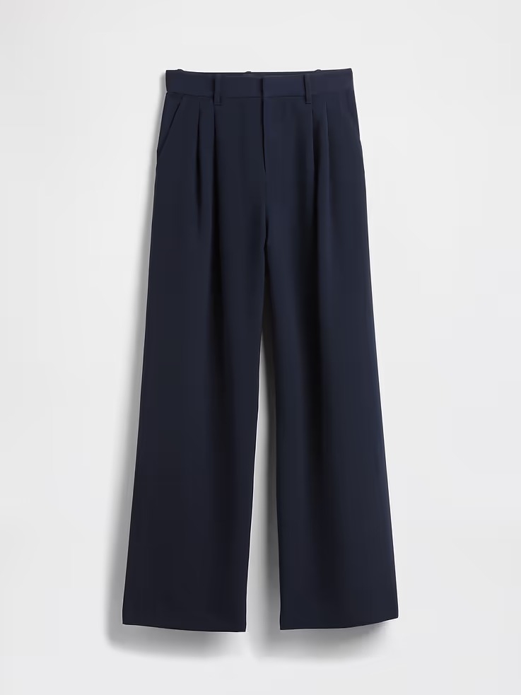 Gap, 365 High Rise Pleated Trousers