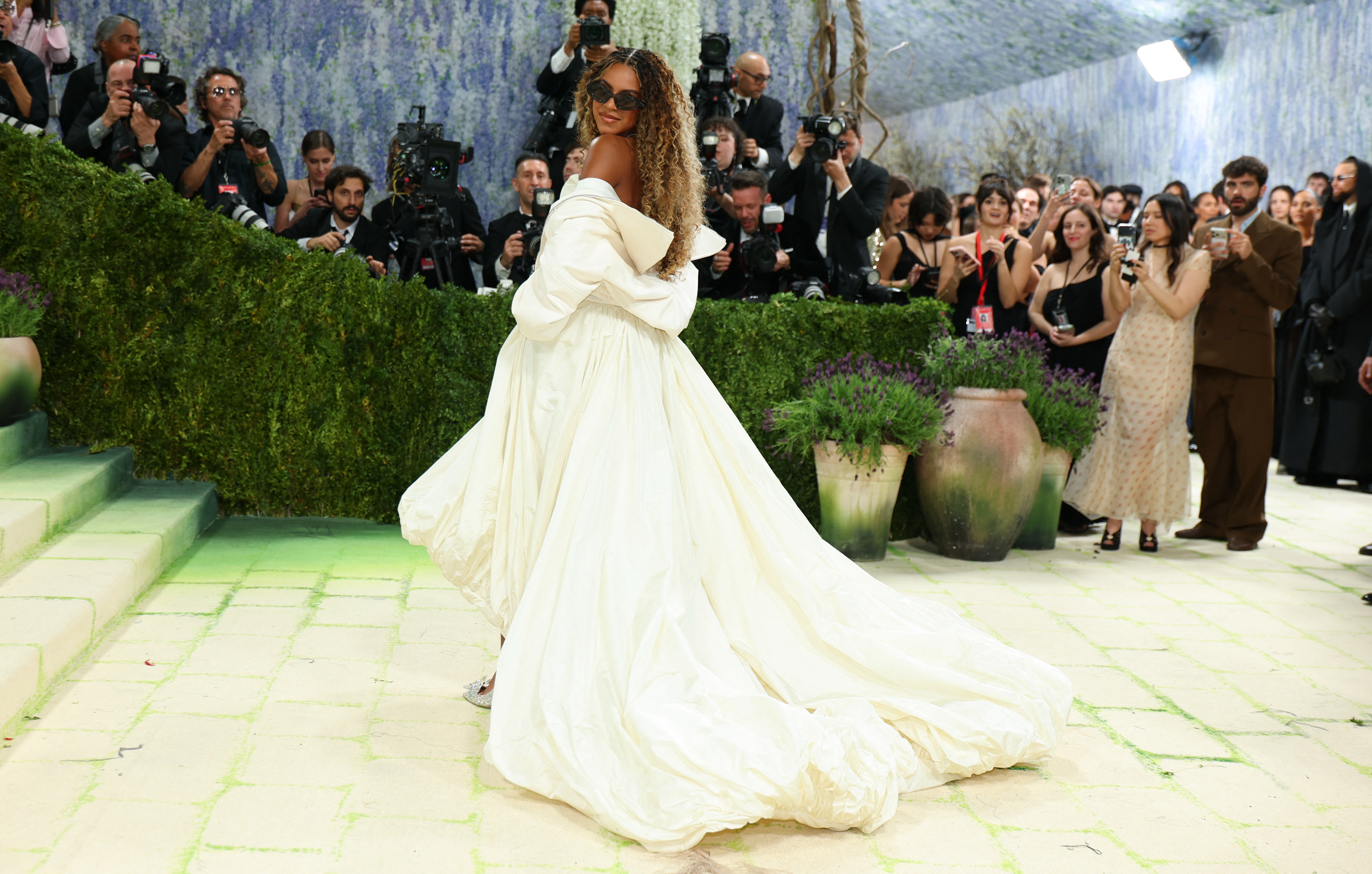 US singer and daughter of Jay-Z and Beyonce Blue Ivy Carter arrives for the 2026 Met Gala celebrating "Costume Art" at the Metropolitan Museum of Art, in New York, on May 4, 2026.