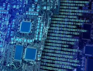 Computer circuit board with multiple processors making fast binary data output and number breaking 