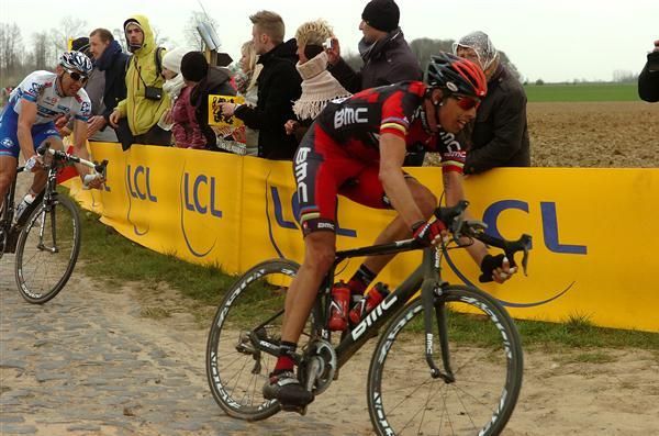 Alessandro Ballan (BMC) at Paris-Roubaix 2012