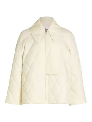 Boxy Quilted Ripstop Jacket