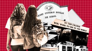 MARJORY STONEMAN DOUGLAS HIGH SCHOOL graphic - One year on